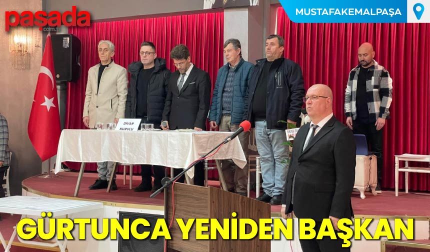 Gürtunca Yeniden Başkan