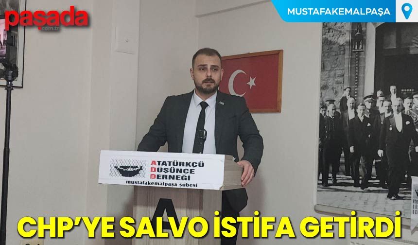 CHP'ye Salvo İstifa Getirdi