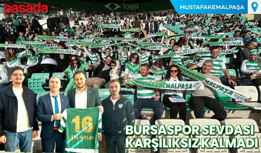 Bursaspor Sevdası Karşılıksız Kalmadı
