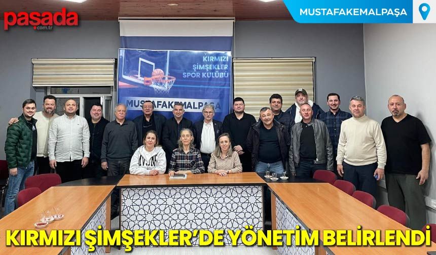 Kırmızı Şimşekler'de Yönetim Belirlendi