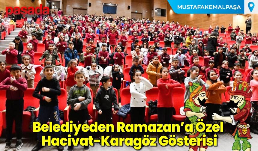 Belediyeden Ramazan’a Özel Hacivat-Karagöz Gösterisi