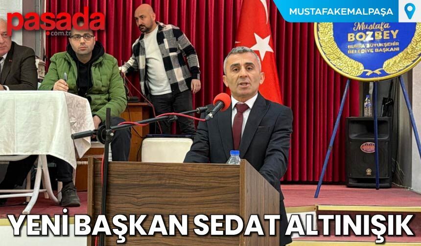 Yeni Başkan Sedat Altınışık