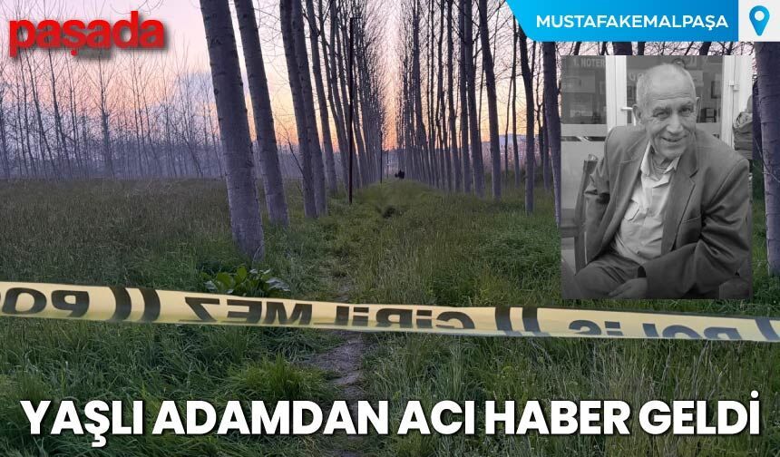 Yaşlı Adamdan Acı Haber Geldi