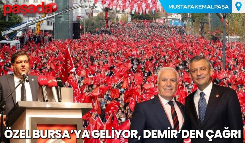 Özel Bursa'ya Geliyor, Demir'den Çağrı