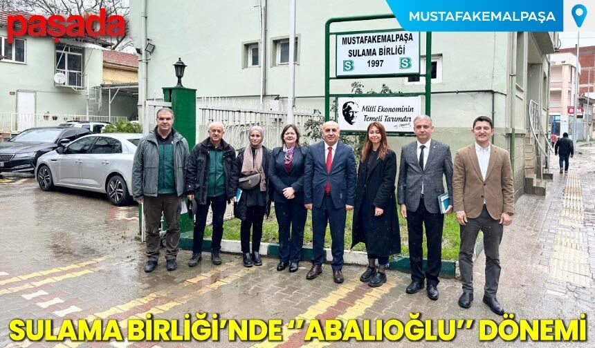 Sulama Birliği'nde ''Abalıoğlu'' Dönemi