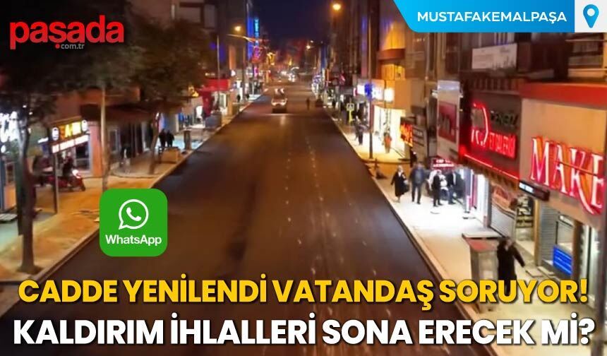 Vatandaş Soruyor, Kaldırım İhlalleri Sona Erecek mi?