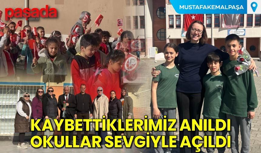 Kaybettiklerimiz Anıldı, Okullar Sevgiyle Açıldı
