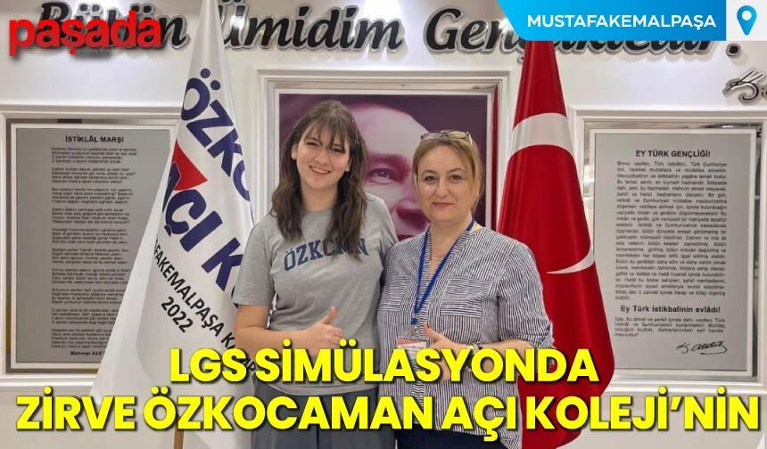 LGS Simülasyonda Zirve Özkocaman Açı Koleji'nin