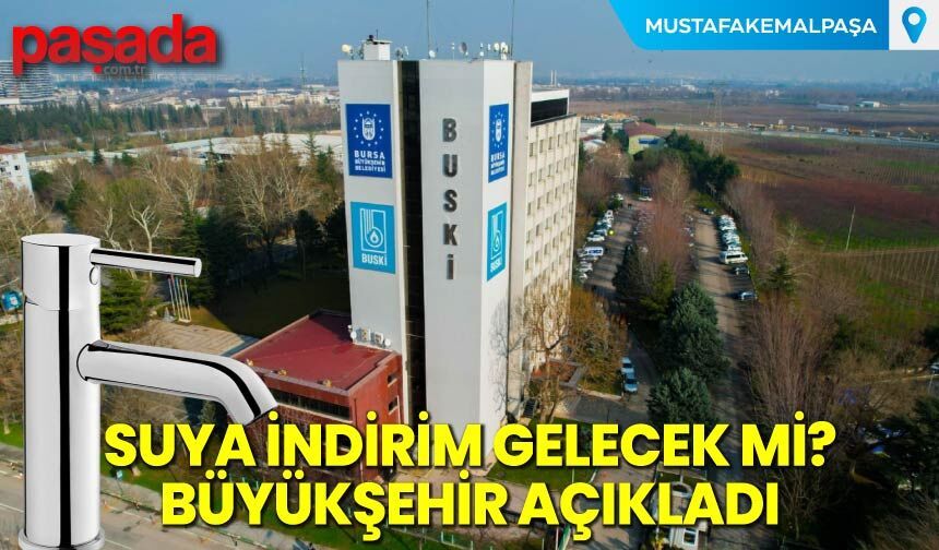 Suya İndirim Gelecek mi? Büyükşehir'den Açıklama