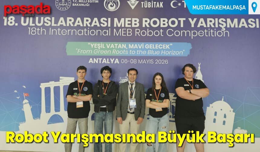 Robot Yarışmasında Büyük Başarı