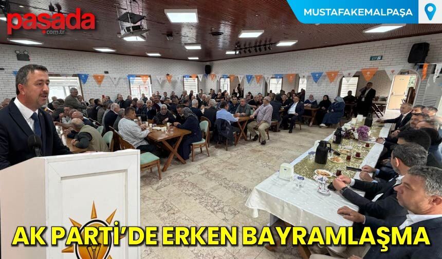 AK Parti'de Erken Bayramlaşma