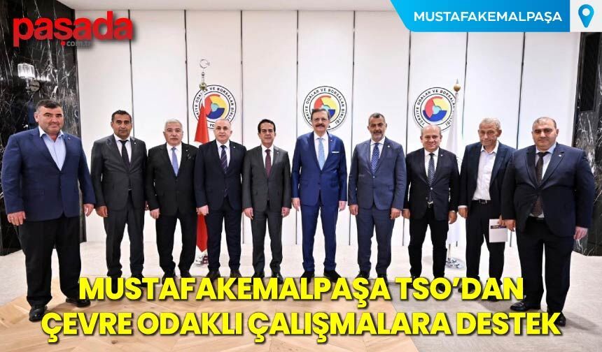 Mustafakemalpaşa TSO'dan Çevre Odaklı Çalışmalara Destek