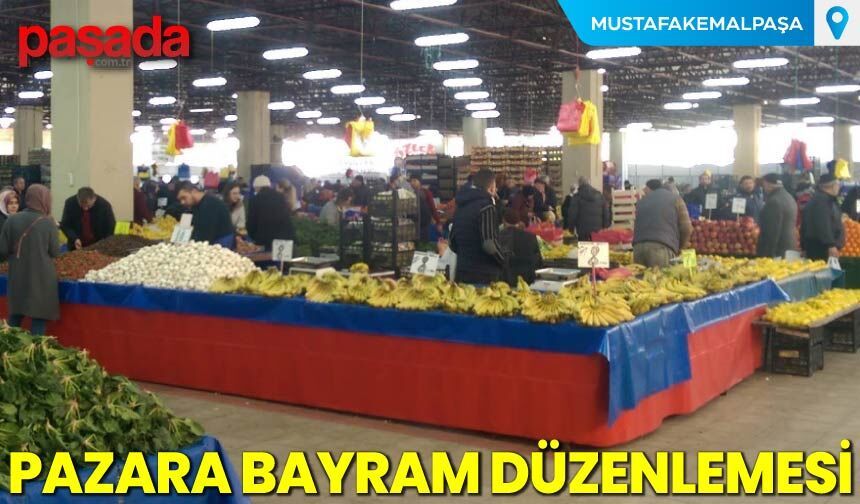 Pazara Bayram Düzenlemesi