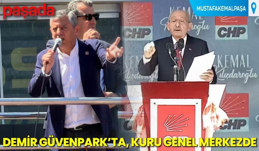 Demir Güvenpark'ta, Kuru Genel Merkezde