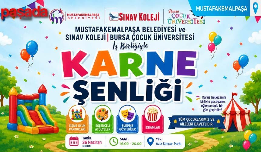Belediyeden Karne Şenliği