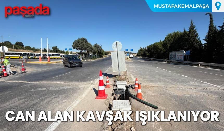 Can Alan Kavşak Işıklanıyor