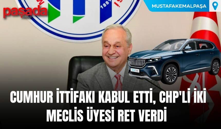 Cumhur İttifakı Kabul Etti, CHP'li 2 Meclis Üyesi Ret Verdi