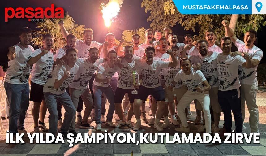 İlk Yılda Şampiyon, Kutlamada Zirve