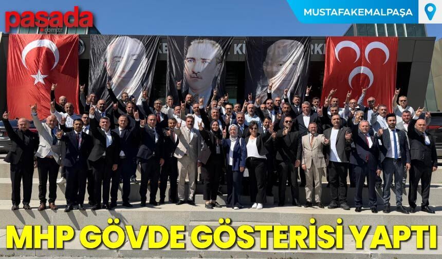 MHP Gövde Gösterisi Yaptı