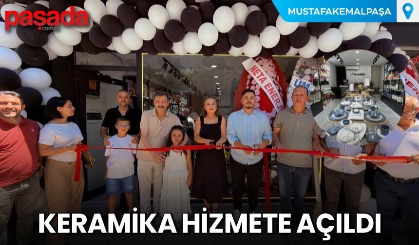 Keramika Hizmete Açıldı
