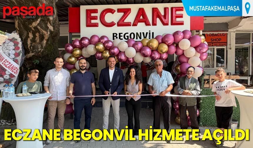 Eczane Begonvil Hizmete Açıldı