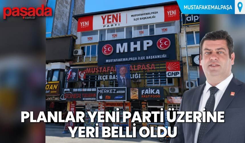 Planlar Yeni Parti Üzerine, Yeri Belli Oldu