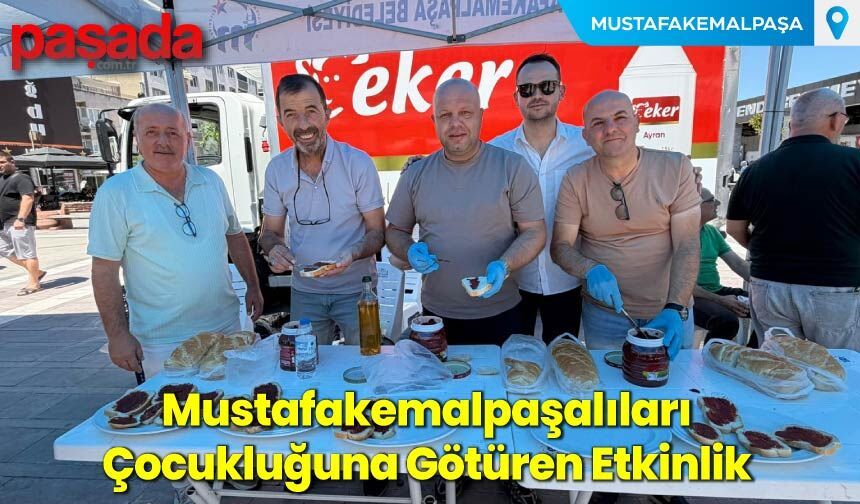 Mustafakemalpaşalıları Çocukluğuna Götüren Etkinlik