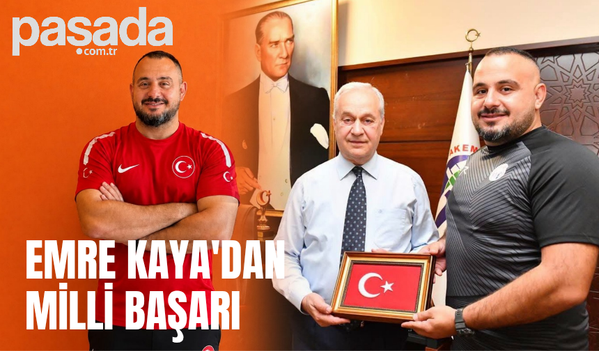Emre Kaya'dan Milli Başarı