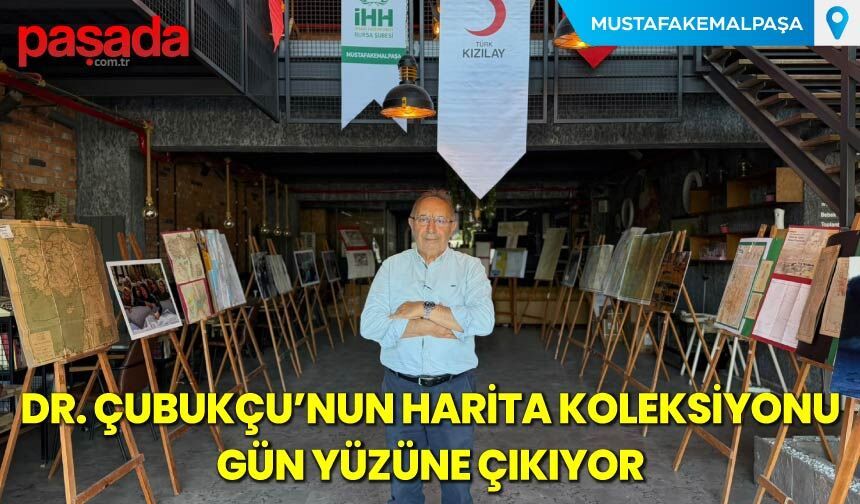 Dr. Çubukçu'nun Harita Koleksiyonu Gün Yüzüne Çıkıyor