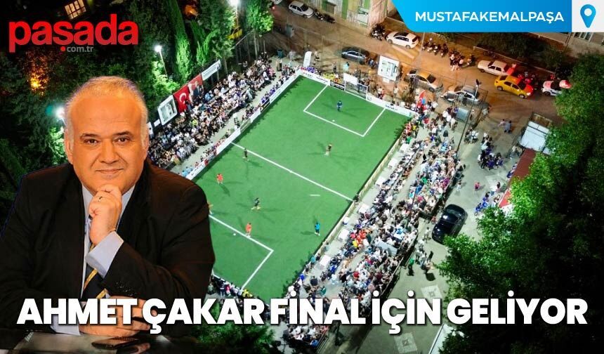 Ahmet Çakar Final İçin Geliyor
