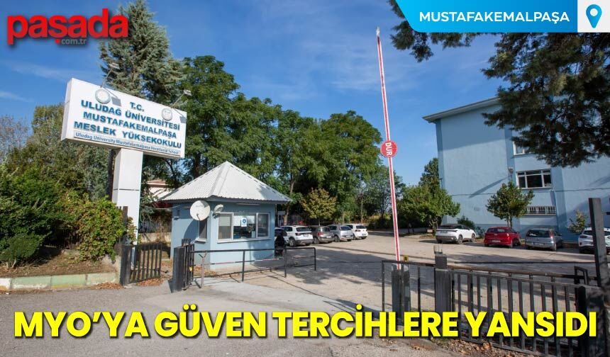 MYO'ya Güven Tercihlere Yansıdı