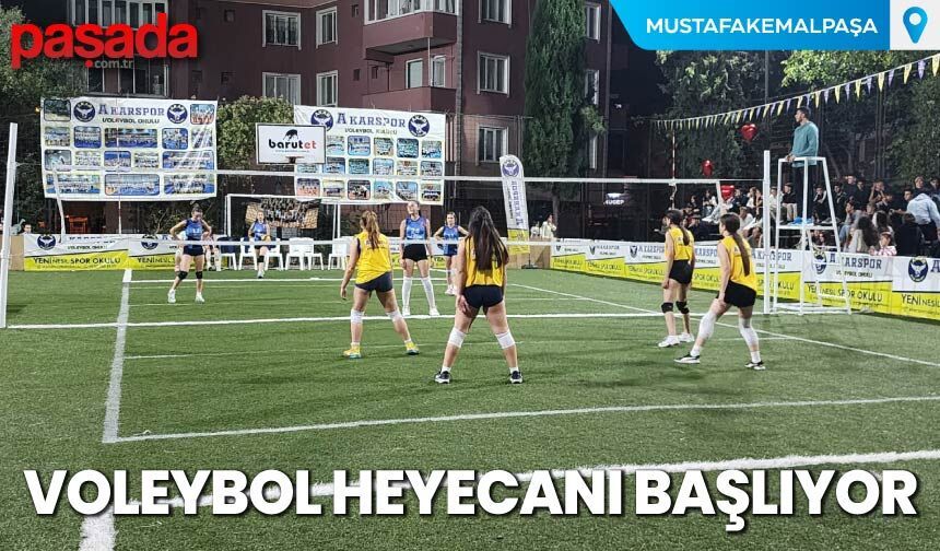 Voleybol Heyecanı Başlıyor