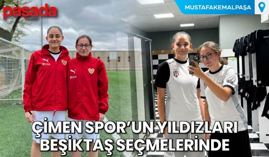 Çimen Spor'un Yıldızları Beşiktaş Seçmelerinde