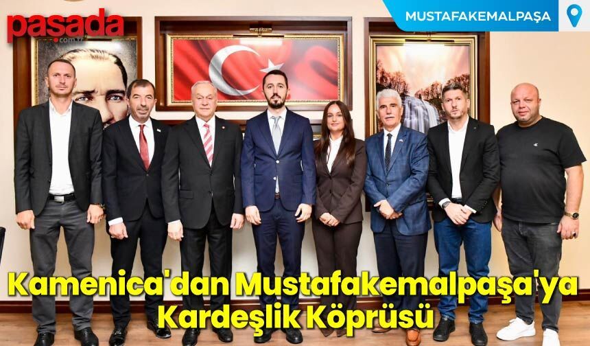 Kamenica'dan Mustafakemalpaşa'ya Kardeşlik Köprüsü