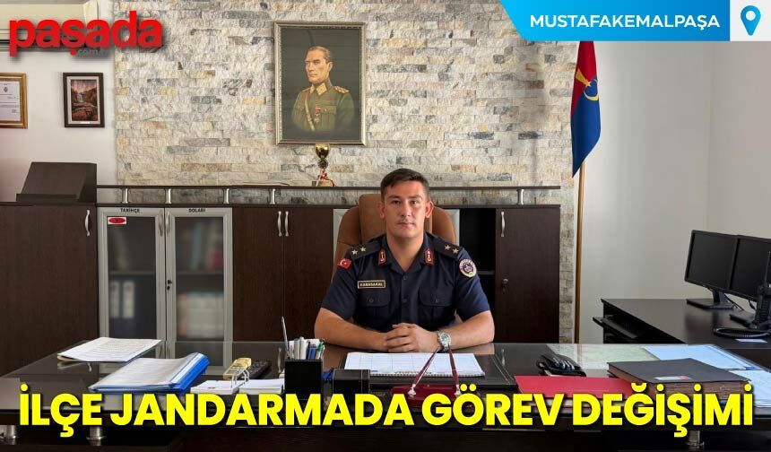 İlçe Jandarmada Görev Değişimi