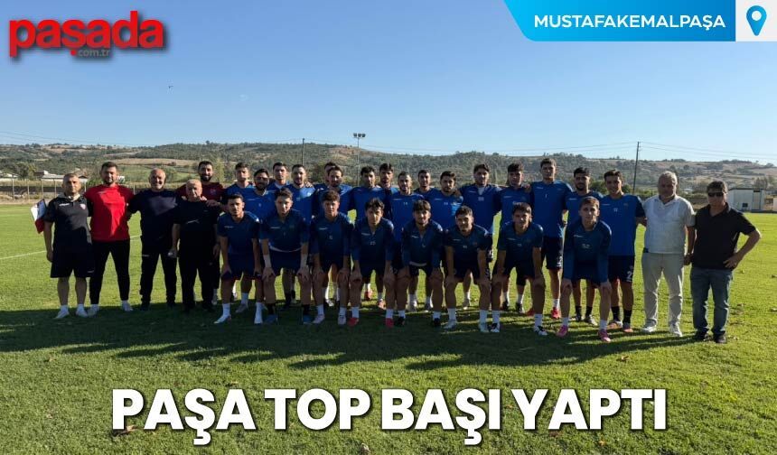 Paşa Top Başı Yaptı