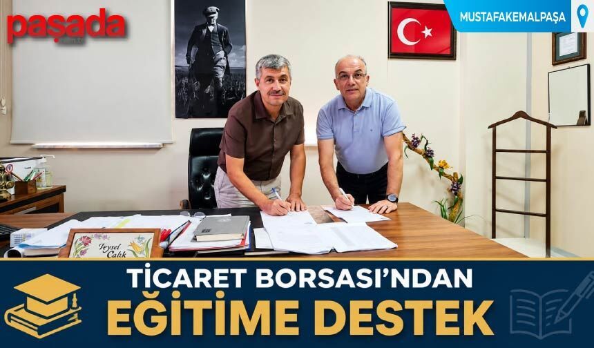 Ticaret Borsası'nda Eğitime Destek