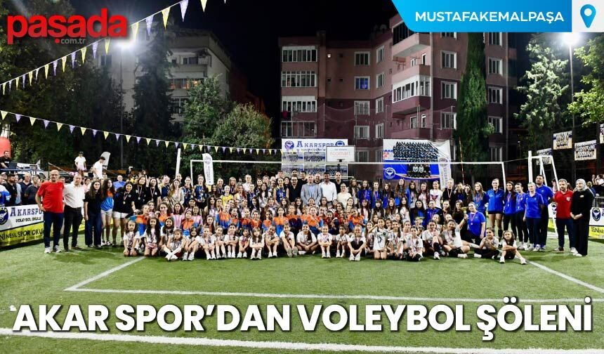 Akar Spor'dan Voleybol Şöleni