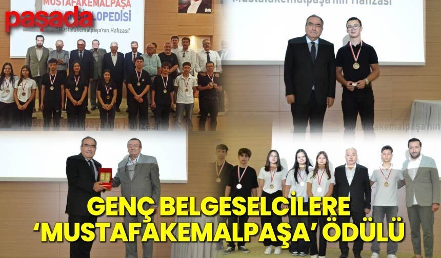 Genç Belgeselcilere ''Mustafakemalpaşa'' Ödülü