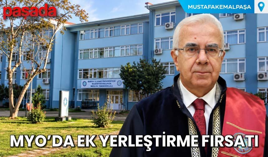 MYO'da Ek Yerleştirme Fırsatı