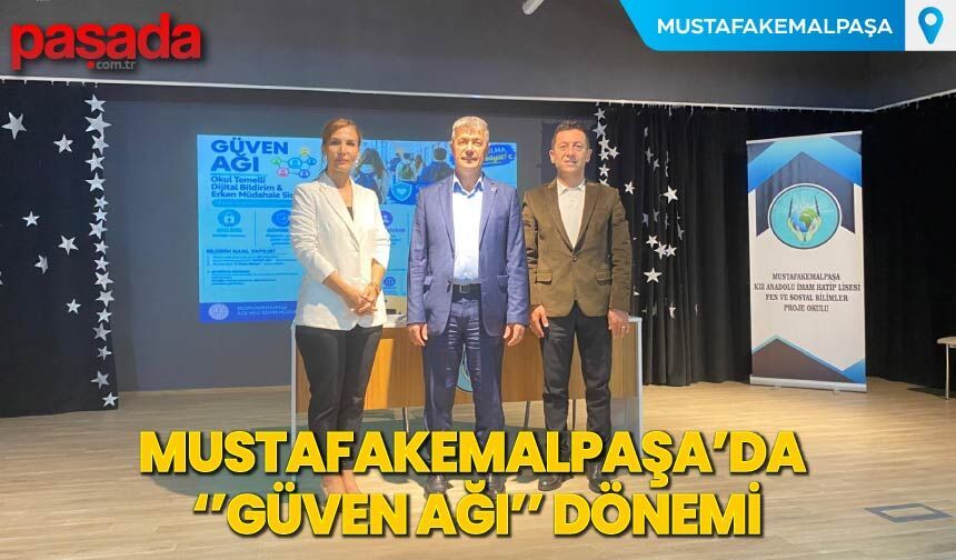 Mustafakemalpaşa'da ''GÜVEN AĞI ''Dönemi