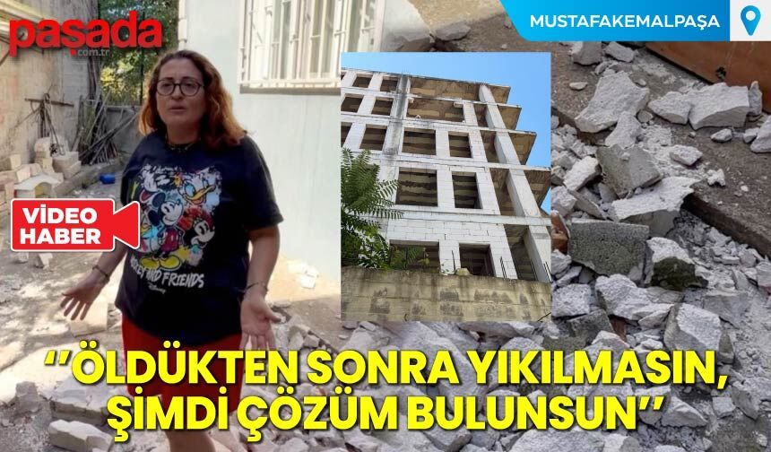 ''Öldükten Sonra Yıkılmasın, Şimdi Çözüm Bulunsun''