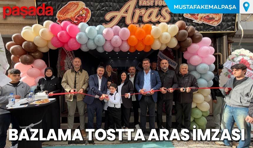 Bazlama Tostta Aras İmzası