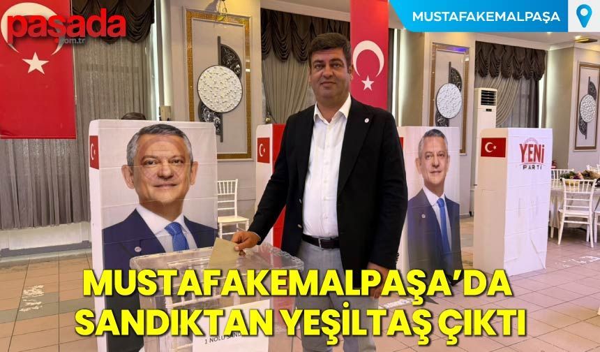 Mustafakemalpaşa'da Sandıktan Yeşiltaş Çıktı