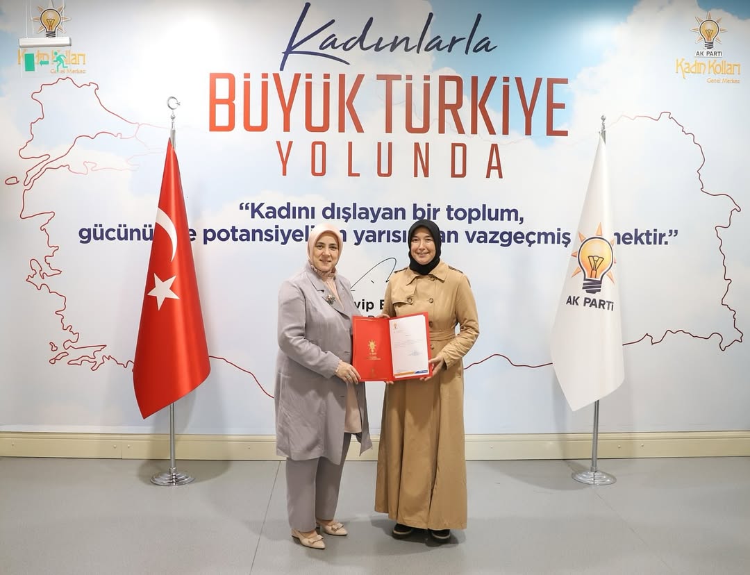 📍Ak Parti Genel Merkezbursa Ilimizin Mustafakemalpaşa İlçe Kadın Kolları Başkanlığına Azime Cen