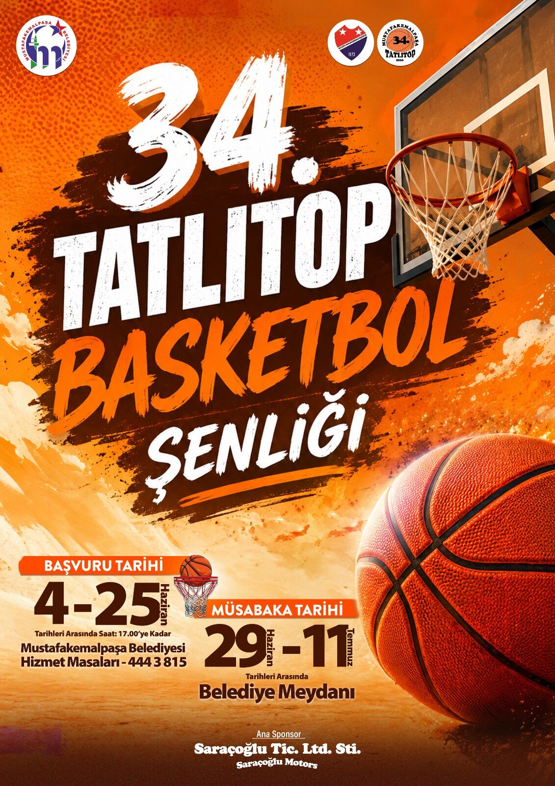 34. Tatlıtop Basketbol Şenliği İçin Kayıtlar Başladı (1)
