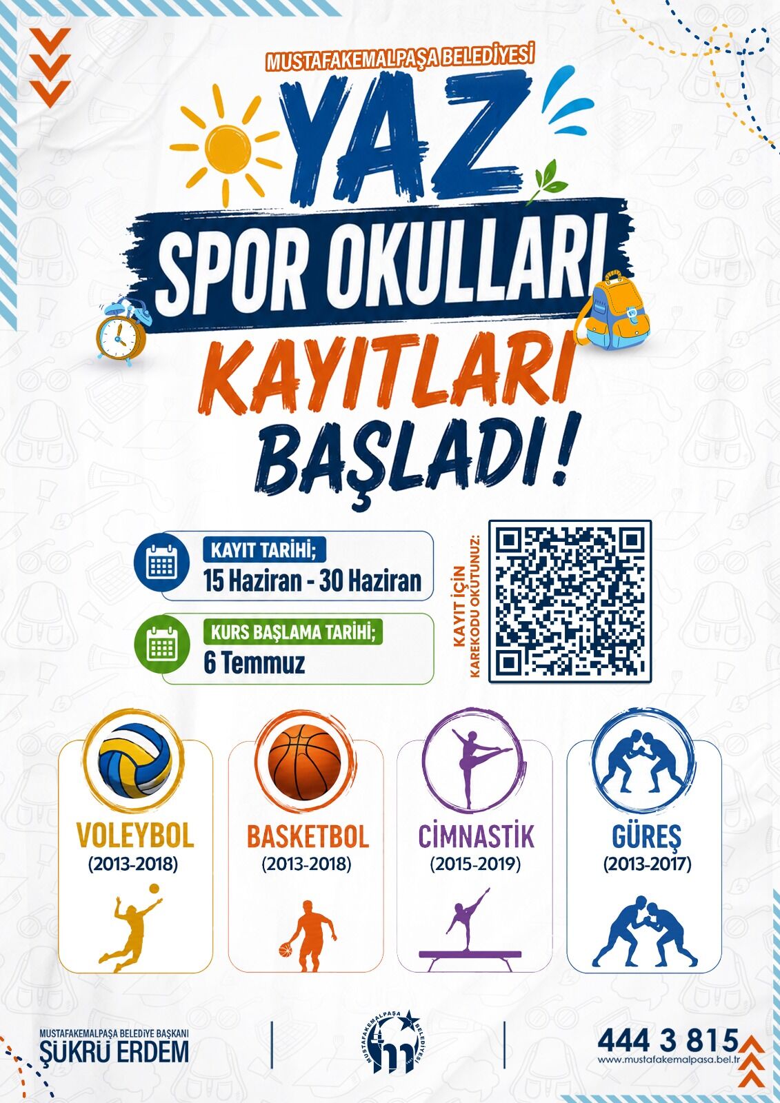 Beledi̇ye Spor Okullari Açiliyor (1)