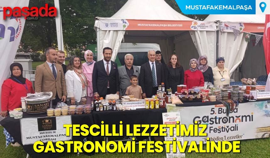 Tescilli Lezzetimiz Gastronomi Festivalinde
