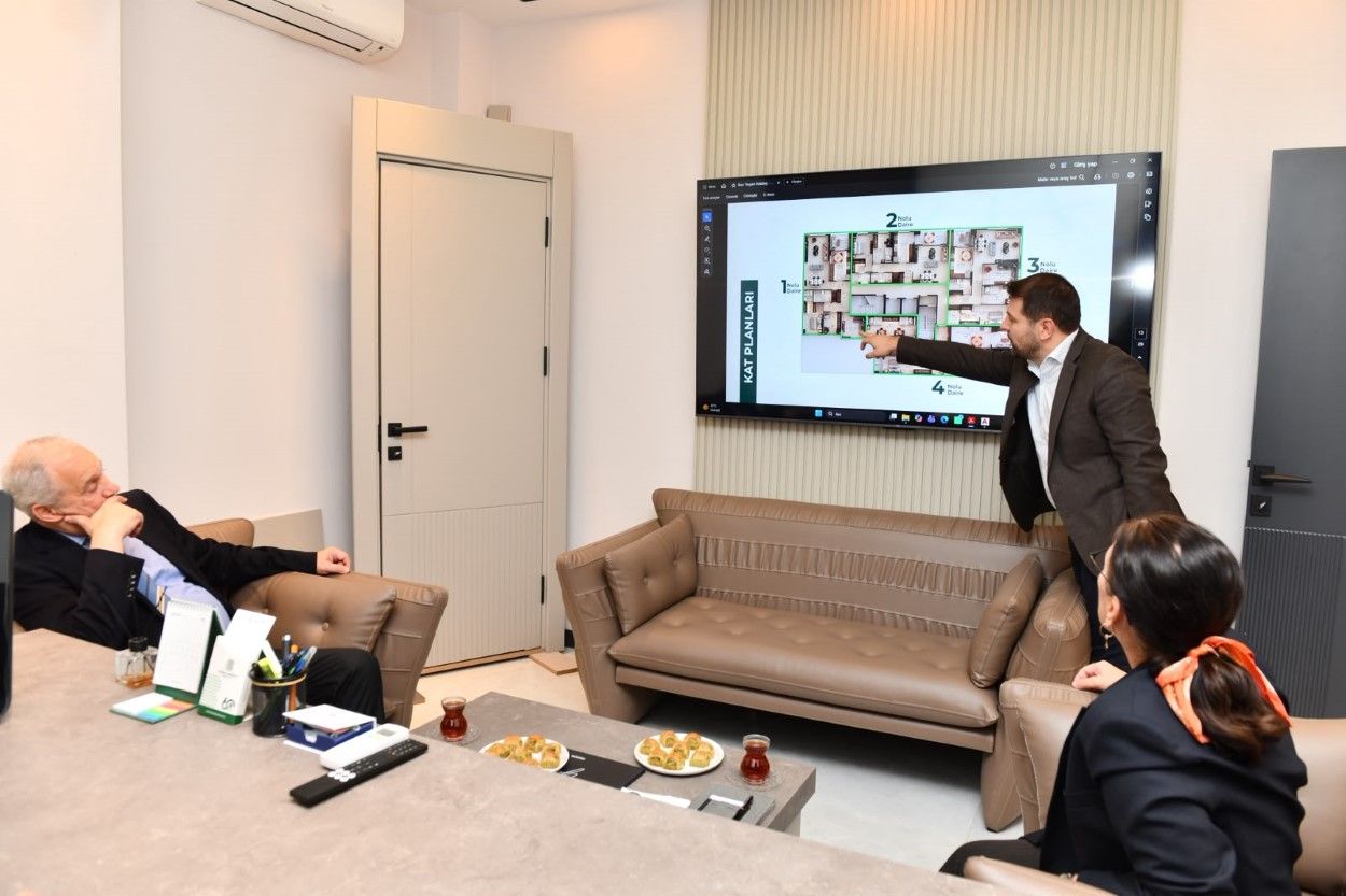 Başkan Erdem Projeni̇n Detaylari Di̇nledi̇ (2)