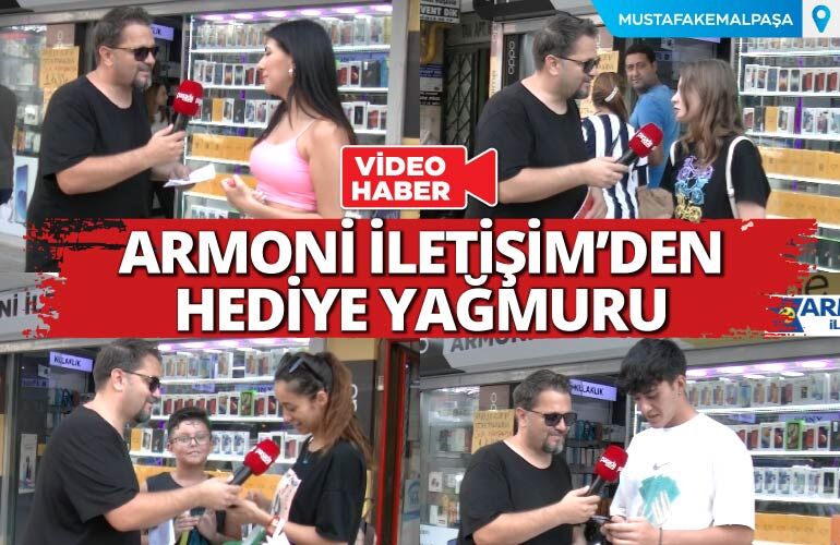 Armoni İletişim'den Hediye Yağmuru
